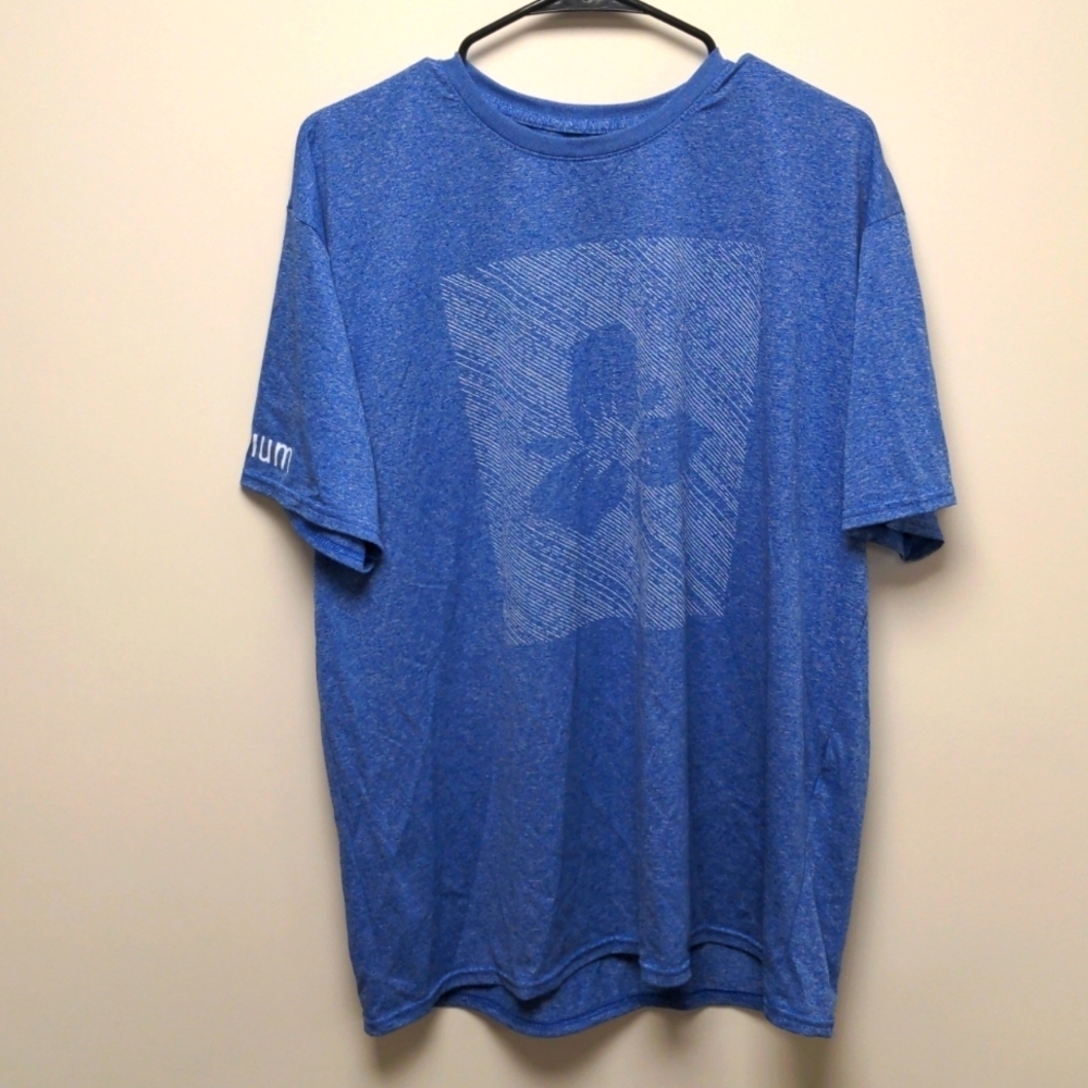 Men's Dri fit Trillium Brewing Running shirt Blue Size XL